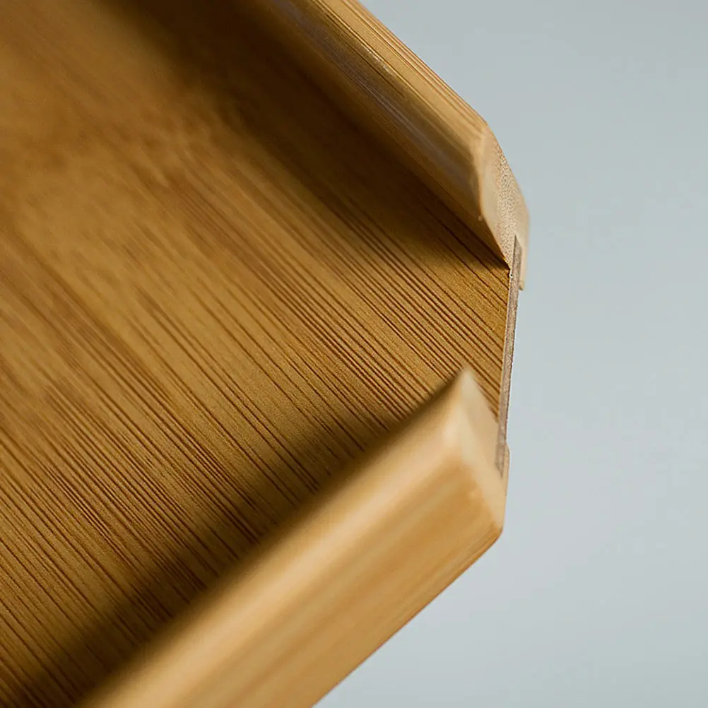 

Bamboo Tea Tray Premium Vintage Decorative Teaware Tray Household Tea Leaf Holder Home Supply Teaware Supply