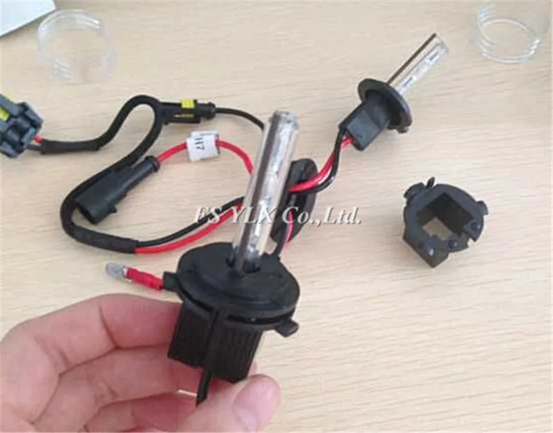 FSYLX H7 HID 크세논 전구 홀더 어댑터 현대 산타페 Starex HID H7 소켓 어댑터 용 H7 크세논 HID 헤드 라이트 전구 홀더베이스