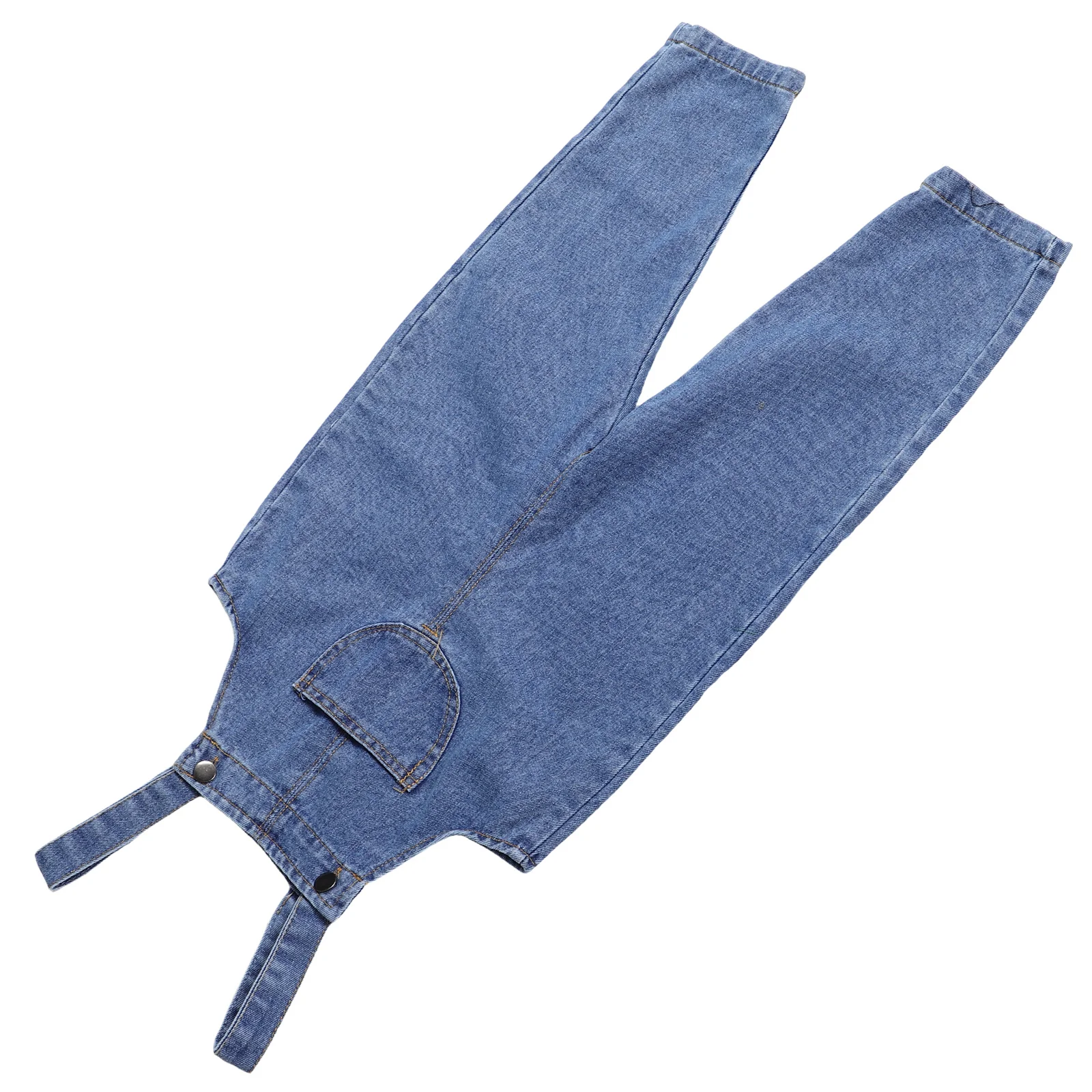 

Baby Boys Denim Overalls 110cm Adjustable Straps Cotton Fabric Spring Autumn Casual Daily Comfortable Baby Overalls