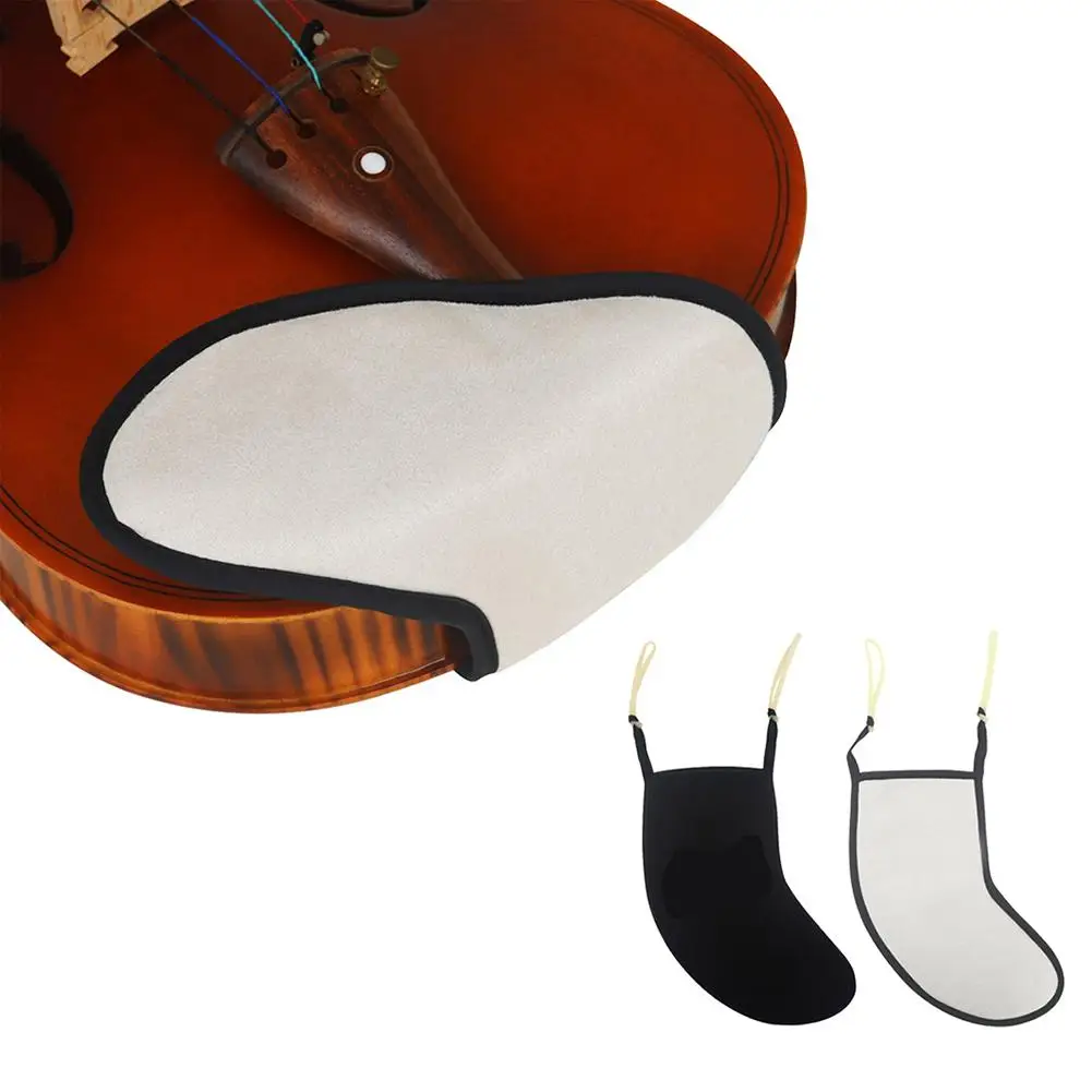 

Violin Shoulder Rest Violin Chin Rest Pad Cotton Suede Cover Protector Accessories For 1/8-1/16 1/4 1/2 3/4 4/4