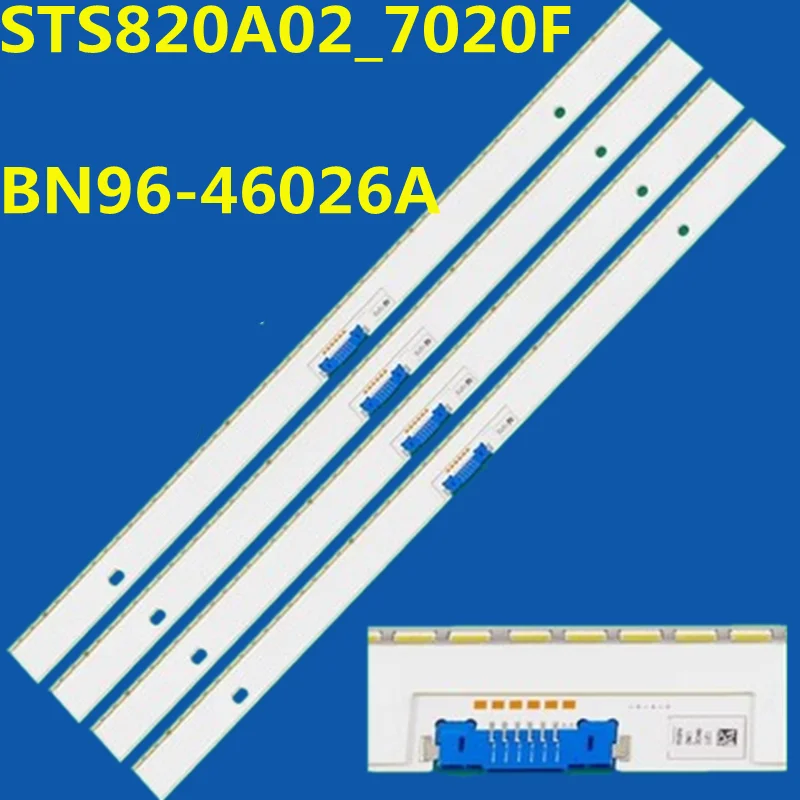 Tira de luces LED de iluminación trasera, accesorio para y18 _ nu8/NU8.5 _ sts820a02 _ 7020f piezas UN82NU7000 UA82NU8000 UE82NU8000 UE82NU8002 UE82NU8009, 4 BN96-46026A