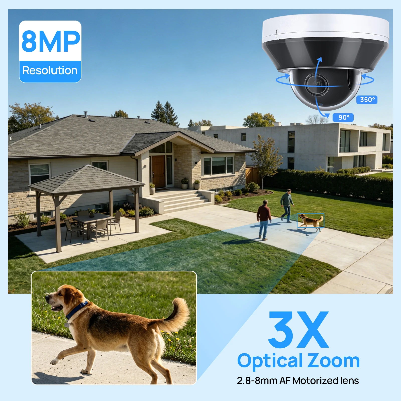 Telecamera PTZ IR 4K 8MP con z - Hikvision Ip Camera 8Mp Dome recensione e prezzo