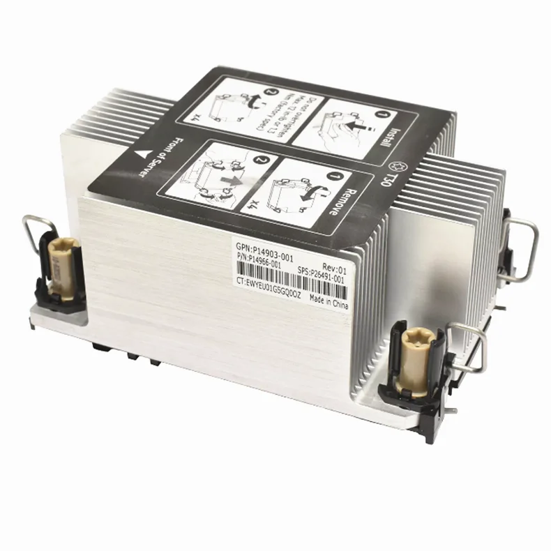 

Новинка для стандартного сервера радиатора ProLiant DL380 Gen10 Plus P26491-001 P14903-001 P14966-001 Кулер DL380 G10 Plus Радиатор
