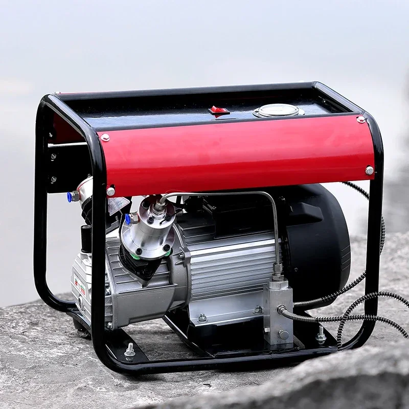 

Hot sales Double-cylinder high-pressure pump 40mpa high-pressure inflator 30mpa electric inflatable pump submersible bottle