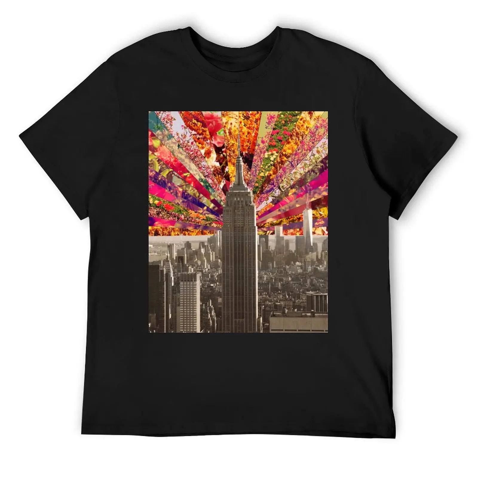 

BLOOMING NY T-Shirt summer top graphics men t shirts