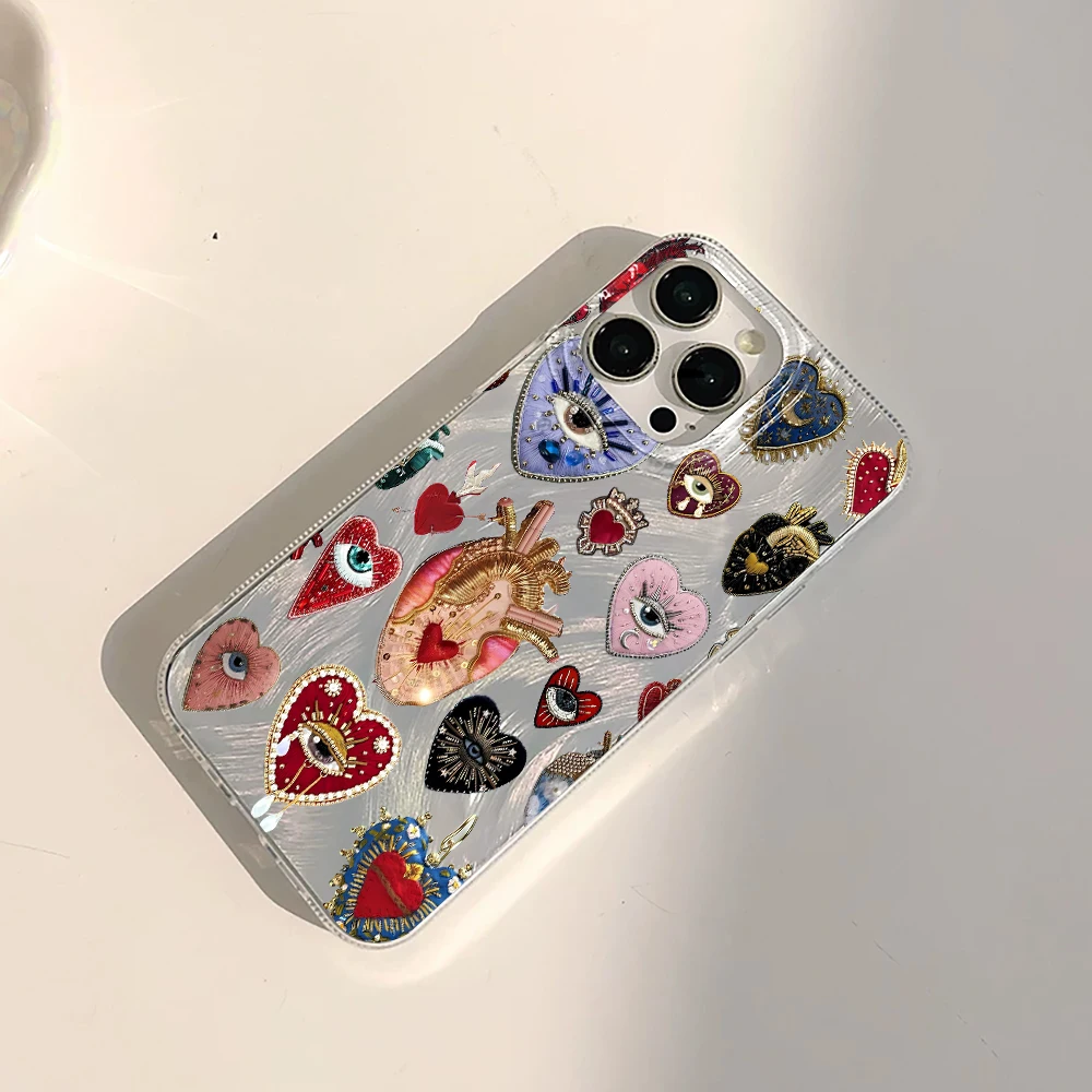 Phone Case For Samsung Galaxy S26 S25 S24 S23A55 A54 A56 S22 S21 Note 20 Ultra Plus FE  A53 Creative INS Feather Pattern Cover