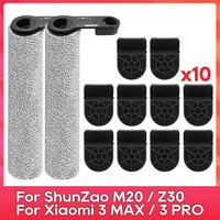 Fit For ( ShunZao M20 / Z20 / Z30 / Xiaomi 3 Max / 3 Pro ) Soft Brush Filter Vacuum Cleaner Spare Part Accessories