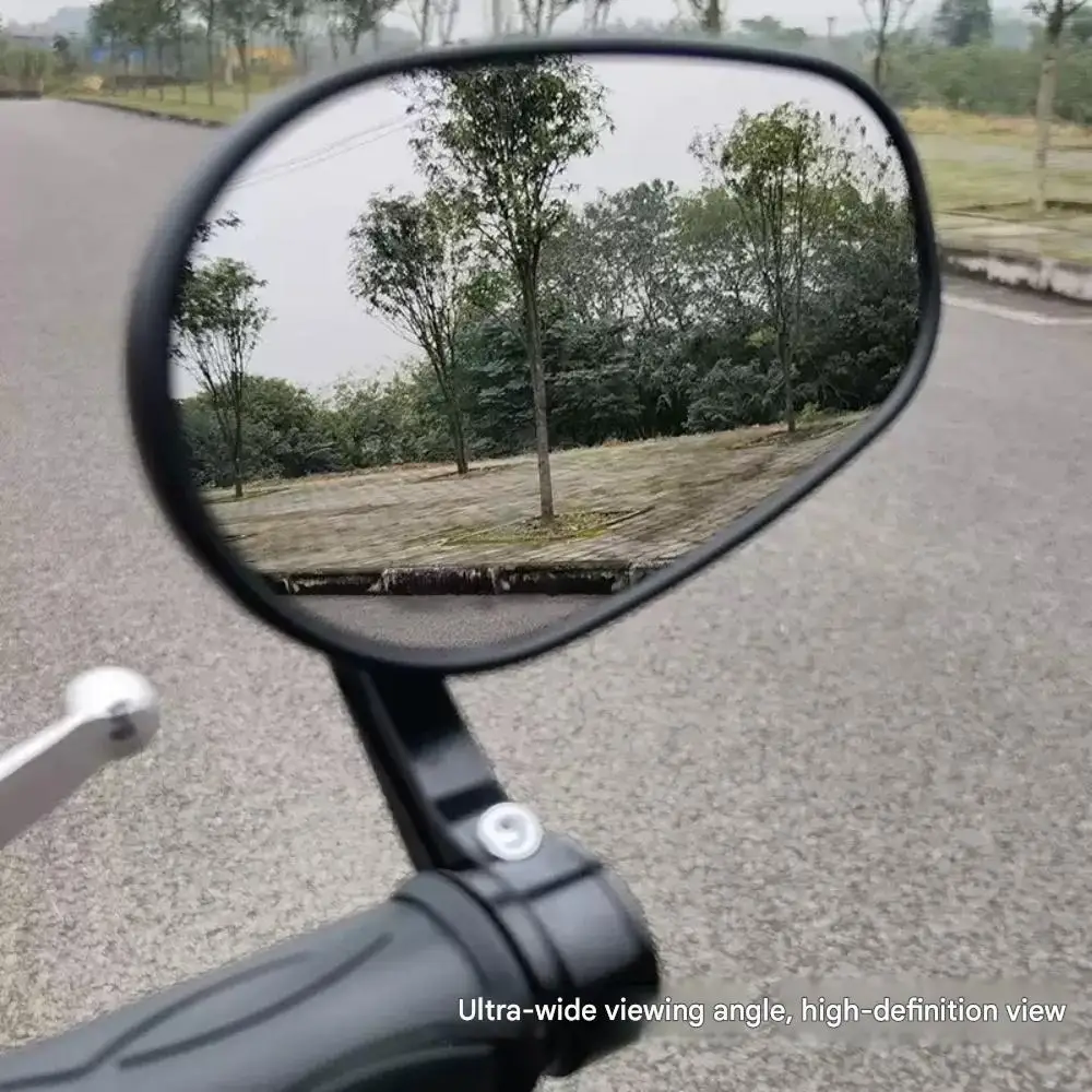 Benda Chinchilla 300 450 rearview mirror, ROCK 300 modified retro mirror, Black Flag high-definition handlebar mirror