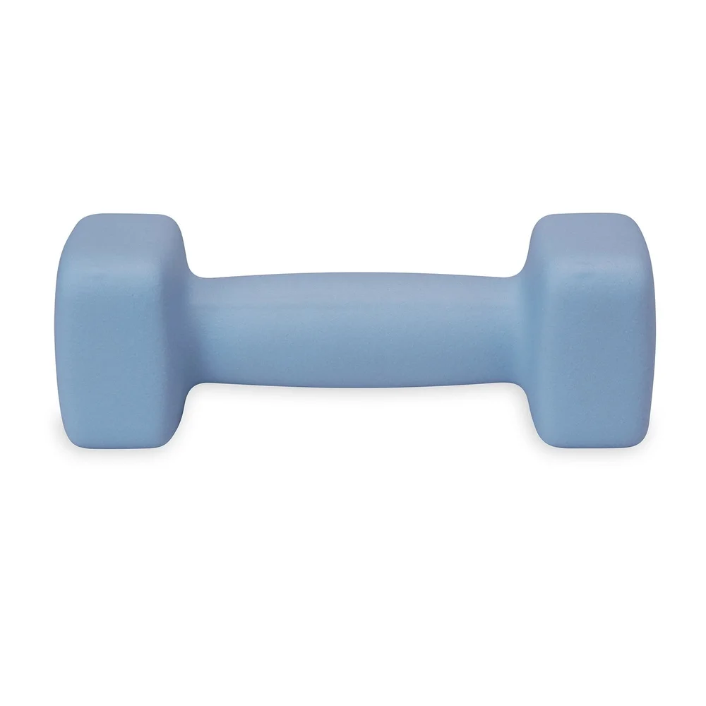 دمبل نيوبرين 5 رطل، قبضة واحدة متينة غير قابلة للانزلاق، تدريب القوة المثالية، تجعيد الرأسين، القرفصاء، تدريب الدائرة، صالة الألعاب الرياضية المنزلية، اللياقة البدنية