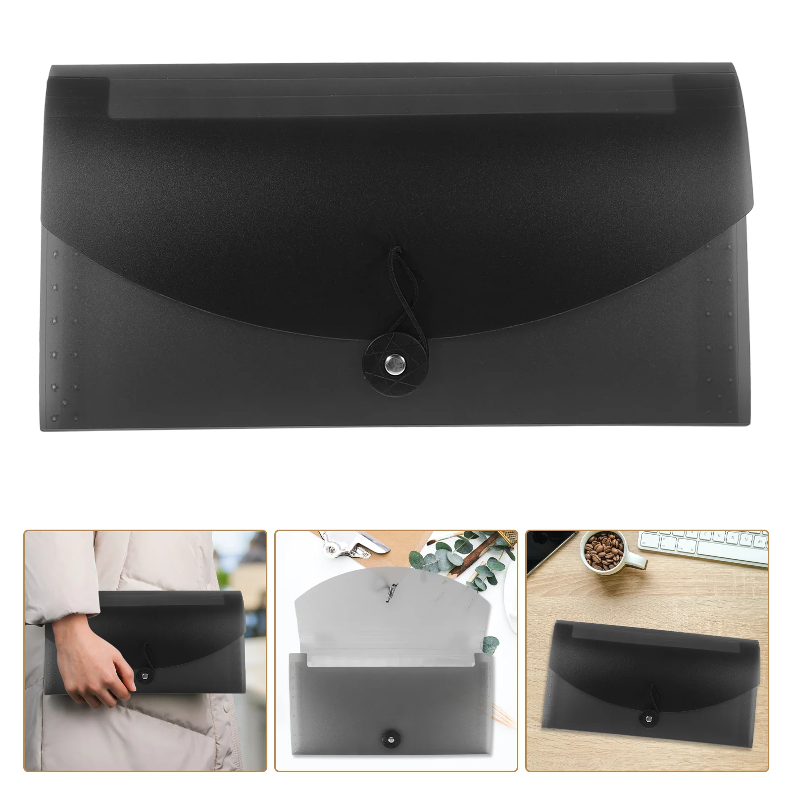 

Invoice Folder Document Organizer Manager Binder Accordion File Plastic