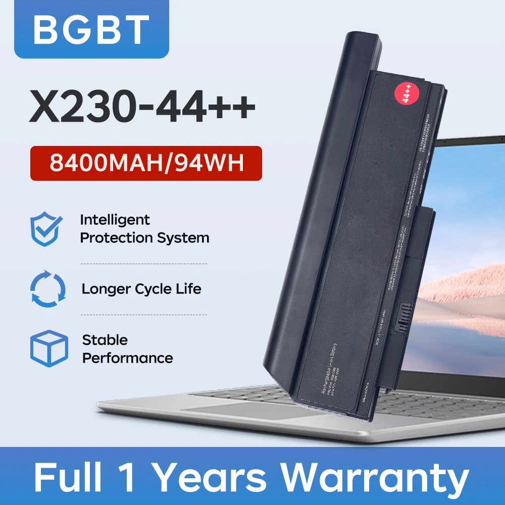 BGBT 94Wh Laptop Battery for Lenovo Thinkpad X230 X230I X230S 45N1029 45N1028 45N1022 45N1021 45N1024 44++ X230 44++