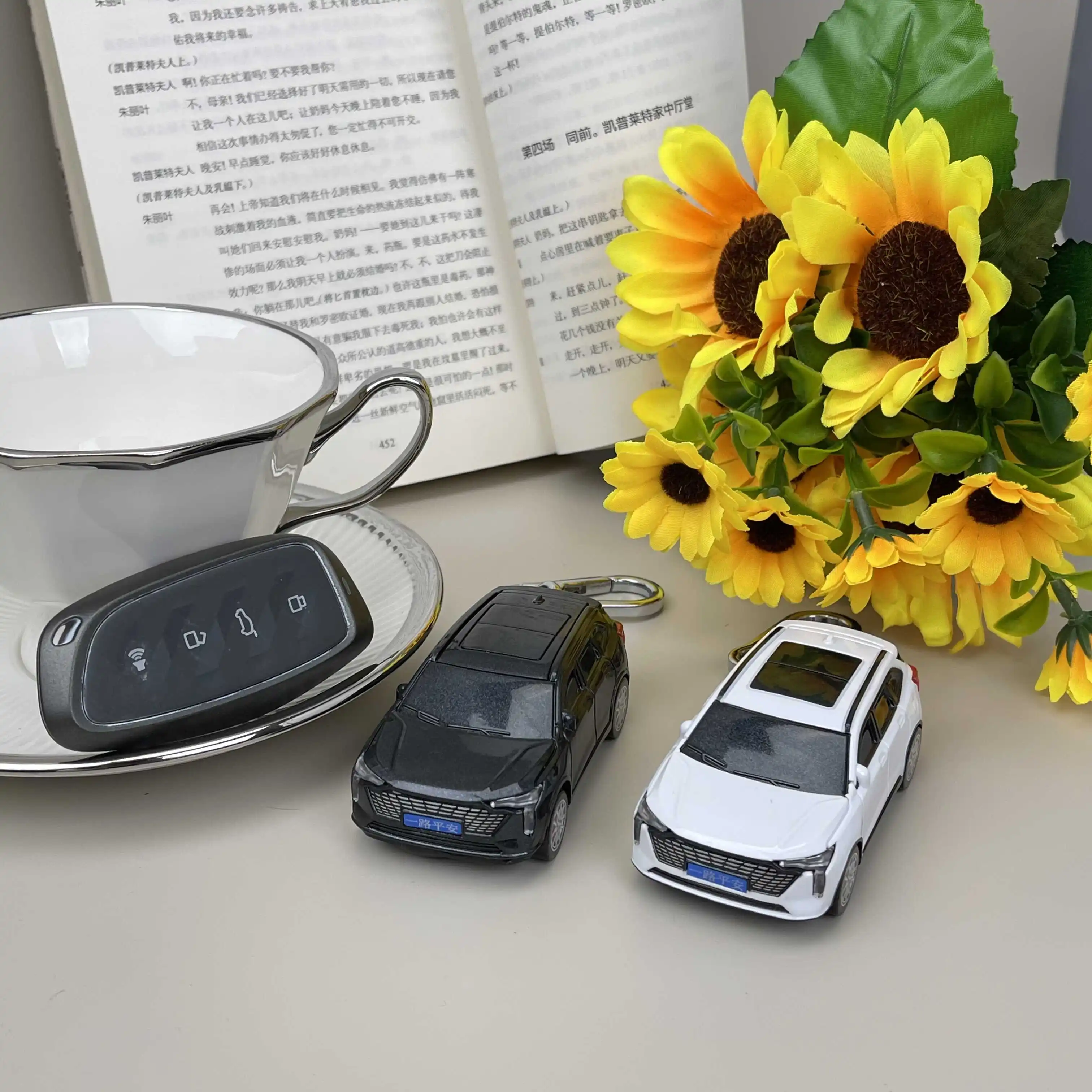 Car Model Key Case for Great Wall Haval H6 2024 H9 2024 H2 M6 Cool Dog Plus Owl Dragon MAX F7 F7X F7H H8 H3 Key Cover Keychain
