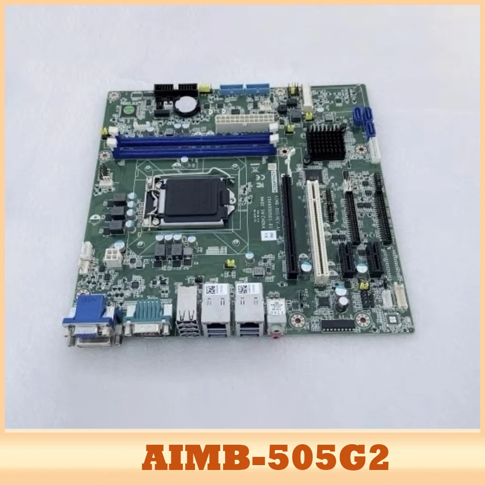 For Advantech AIMB-505 AIMB-505G2-00A1E AIMB-505G2 Industrial Control Motherboard Dual Ethernet Ports Support 6/7th