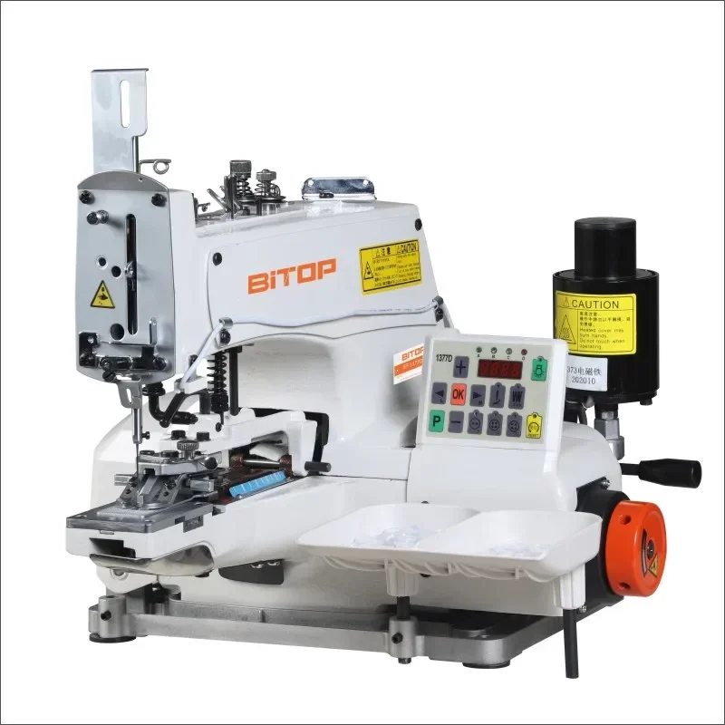 BT-1377D industrial button sewing machine automatic button attaching machine with direct drive motor