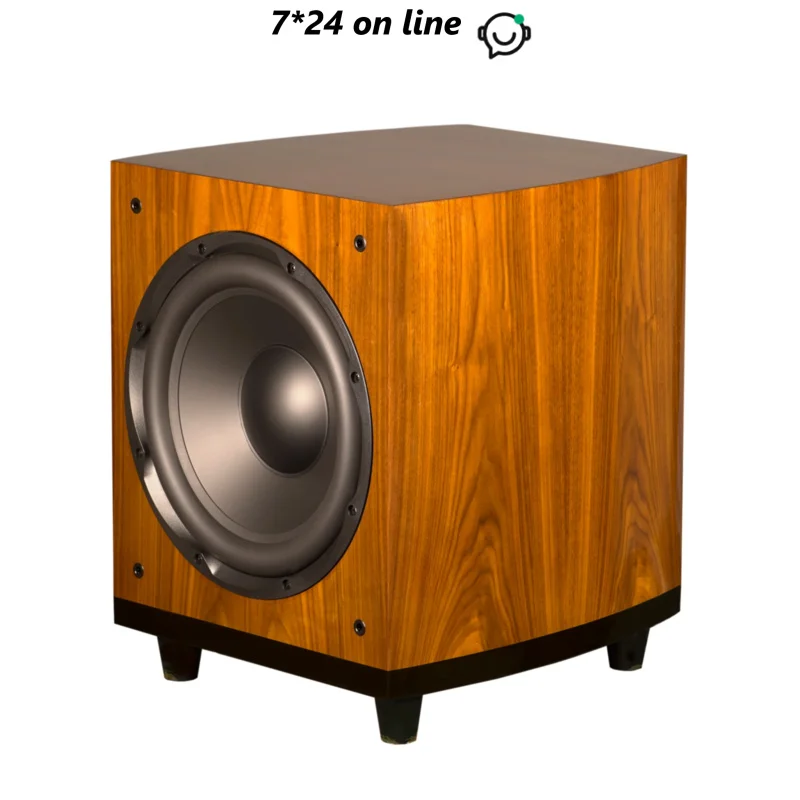 AVplay MP-1800 HiFi Class 12 Inch Solid Wood Active Subwoofer 50-200W/6ohm For 5.1/7.1 Home Theater Audio