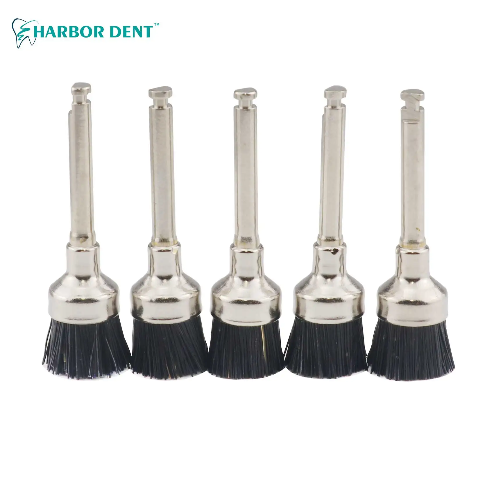 Dental Polisher Nylon Bristle Brush Polishing Polisher Cup Teeth Whitening Prophy Brushes Dentist Tools