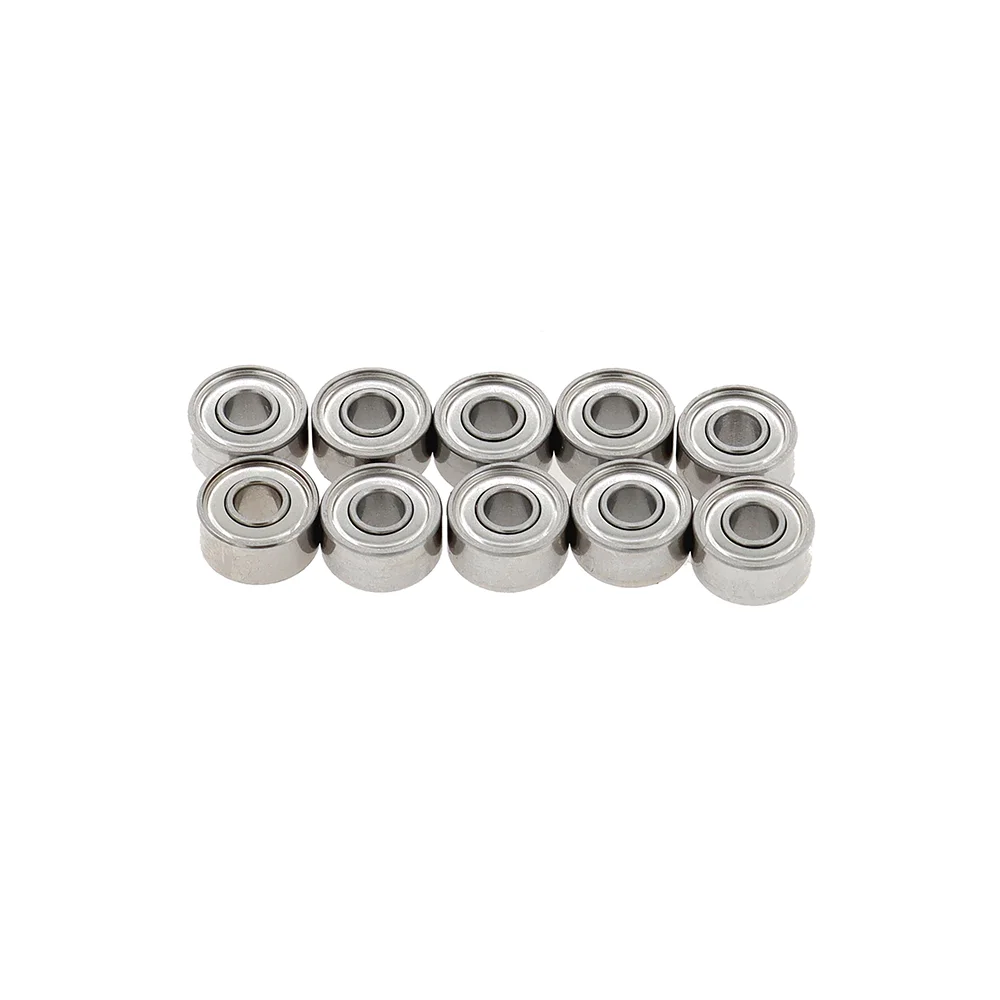 Veekaft High Precision Miniature Bearings MR105zz Size 5mmx10mmx4mm 10pcs Suitable for Small Machines.