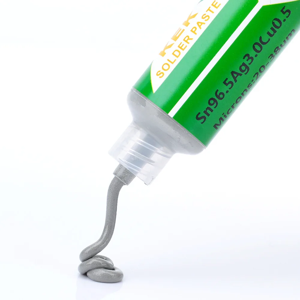 Sn96.5Ag3Cu0.5 20g 217C syringe solder paste environmental protection silver 305 high temperature lead-free