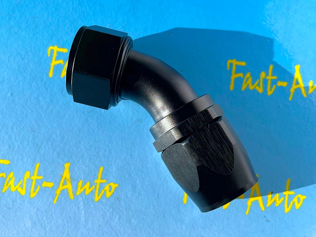 AN16 an16 an-16  45degree Swivel Hose End fitting for 4g63 ej20 all aluminum radiator