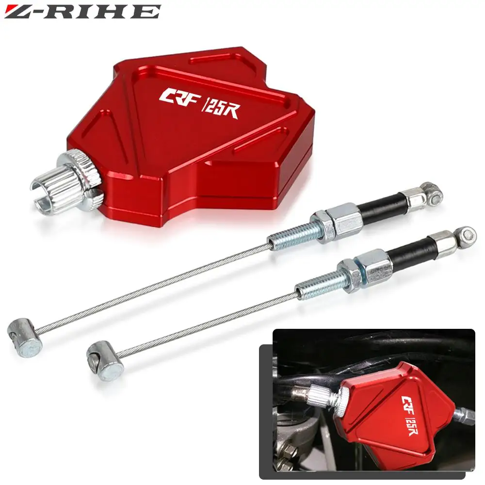 

CRF 125R Motorcycle Accessories Aluminum Stunt Clutch Lever Easy Pull Cable System For HONDA CRF125R 1992-2007 1993 1994 1995