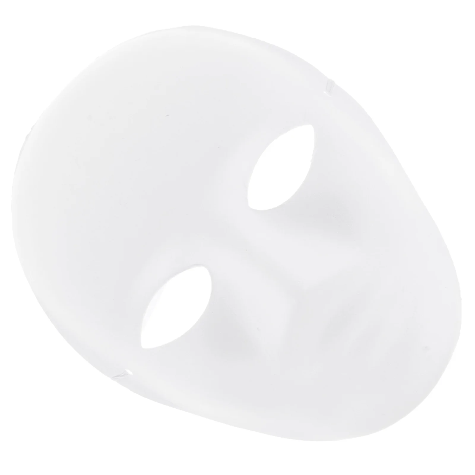 

6pcs Face Mask Unpainted Plain White DIY Masquerade Halloween Mask Prop Masks for Painting Halloween Props Craft Blanks