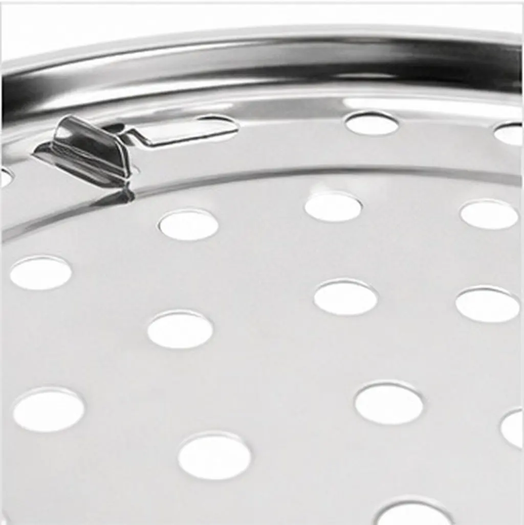 Stainless Steel Steaming Rack – 2pcs Removable 3-Leg Round Steam Tray for Pots, Steamers & Pressure Cookers