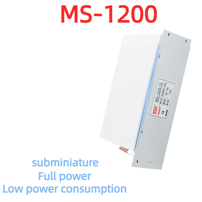 MS Series 1200W High-power 12V Transformer Small Volume Industrial Switch Power Supply 24V