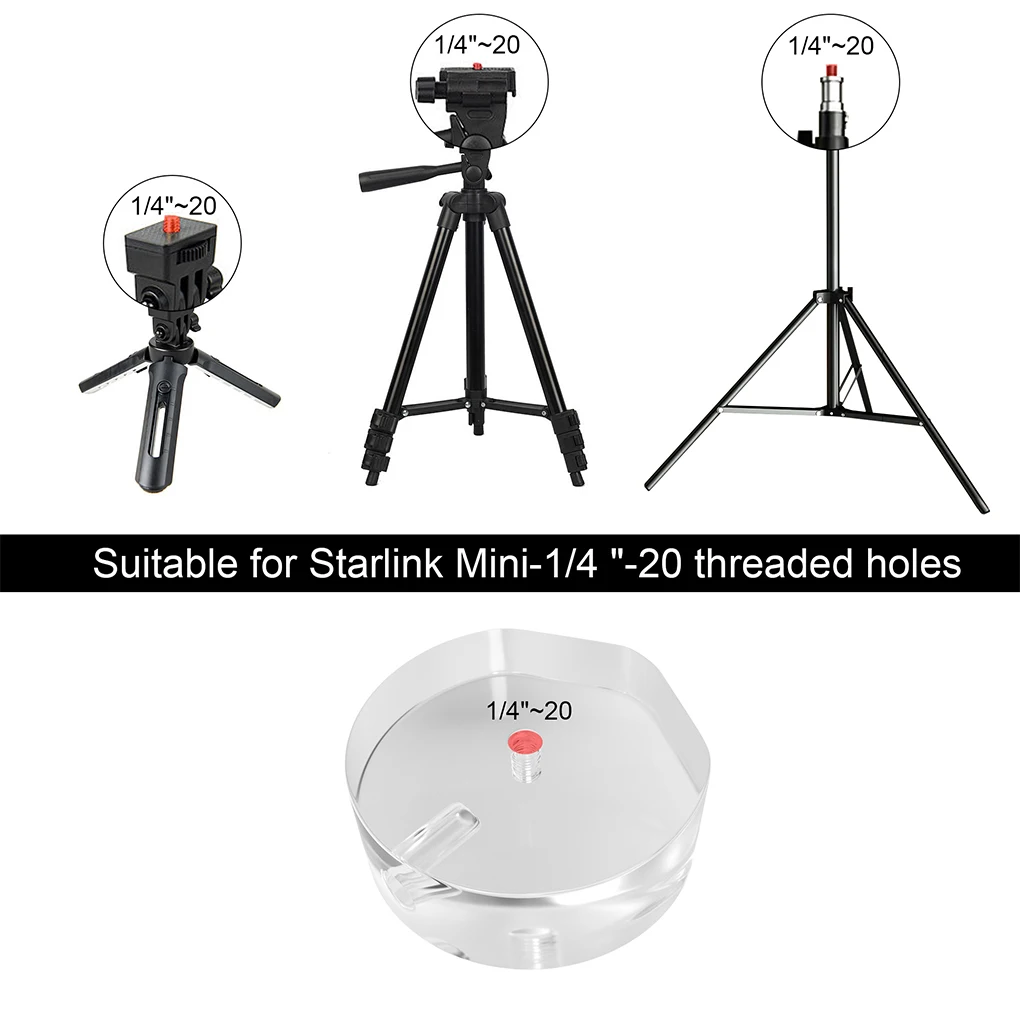 Portable Tripod Mount Tripod Adapter For Starlink GEN3 Outdoor Portable Mini Dish Mounting Set For Camping And RV Travel