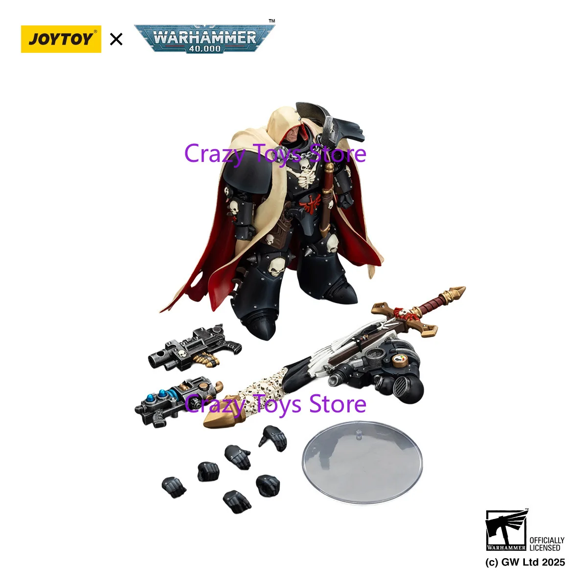 متوفر في المخزون JOYTOY Warhammer 40K شخصية الحركة الفوضى البحرية سايفر، لوردز أوف ذا الساقطة أنيمي نموذج عسكري