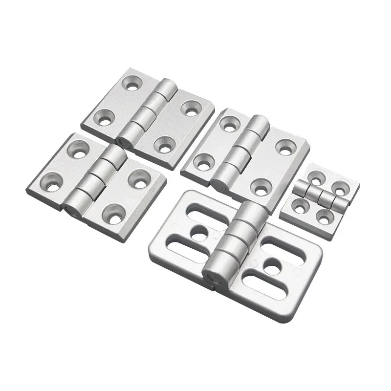 1pc Aluminum Extrusion Profile for 2020 3030 3040 4040  Metal Hinge Zinc Alloy Hinges Aluminium Profile Bracket Corner Bracket