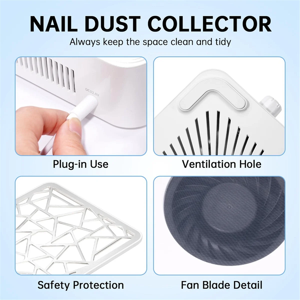 For Lubluelu L279 Robot Vacuum Replacement Main Side Brush HEPA Filter Mop Pads Spare Parts Accessories