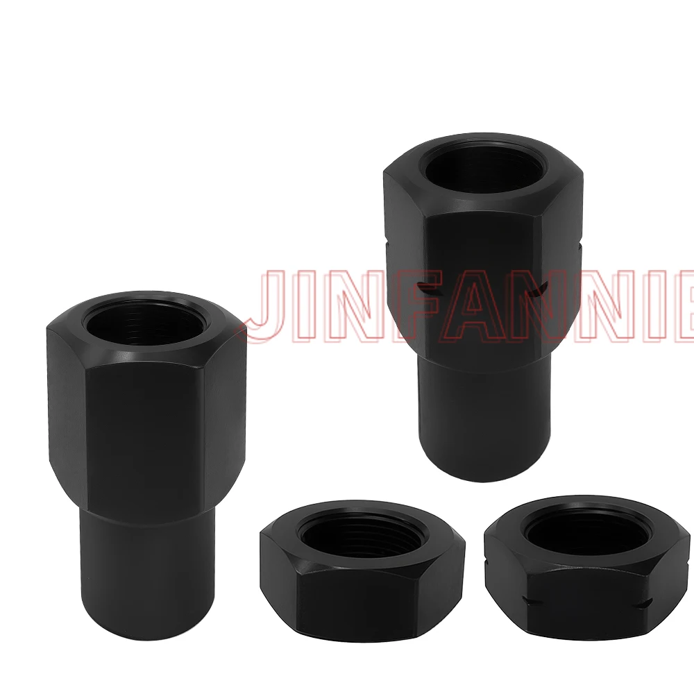 

Pair 7/8"-18 Weld Bungs & Jam Nut Left Right for Road 4-link Suspension Upgrades