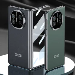 GKK Original Case For Huawei Mate X3 Case With Screen Glass Electroplated Anti-Glare Matte Protective Cover For Huawei Mate X5
