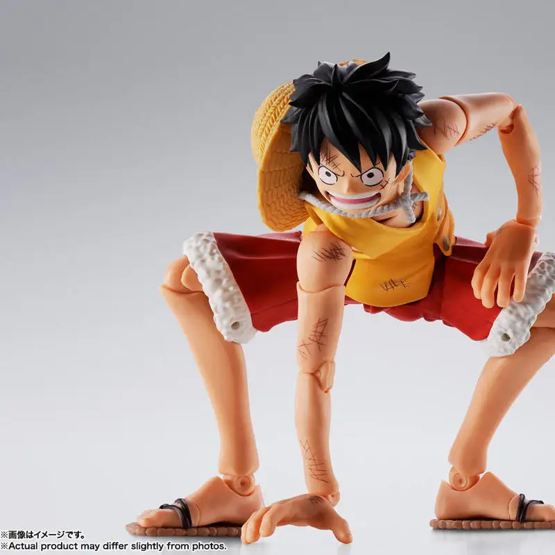 

Коллекционная подвижная фигурка Bandai SHF Monkey D. Луффи из One Piece: Битва на Маринфорде для взрослых фанатов аниме