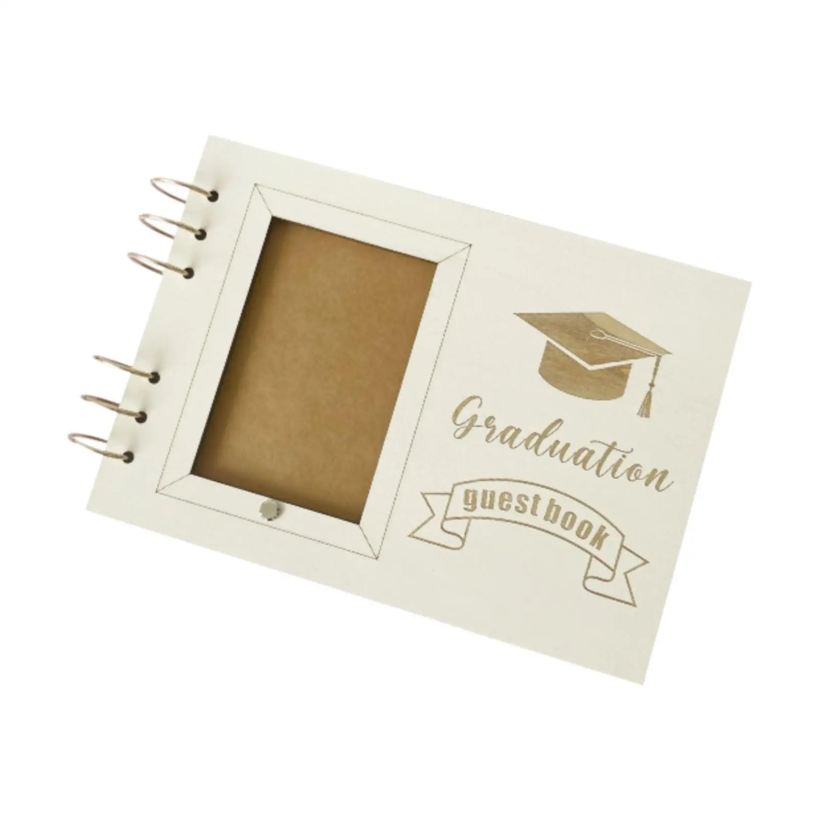Graduation Guest Book Grad Gift Rustic for College Party Supplies Graduates