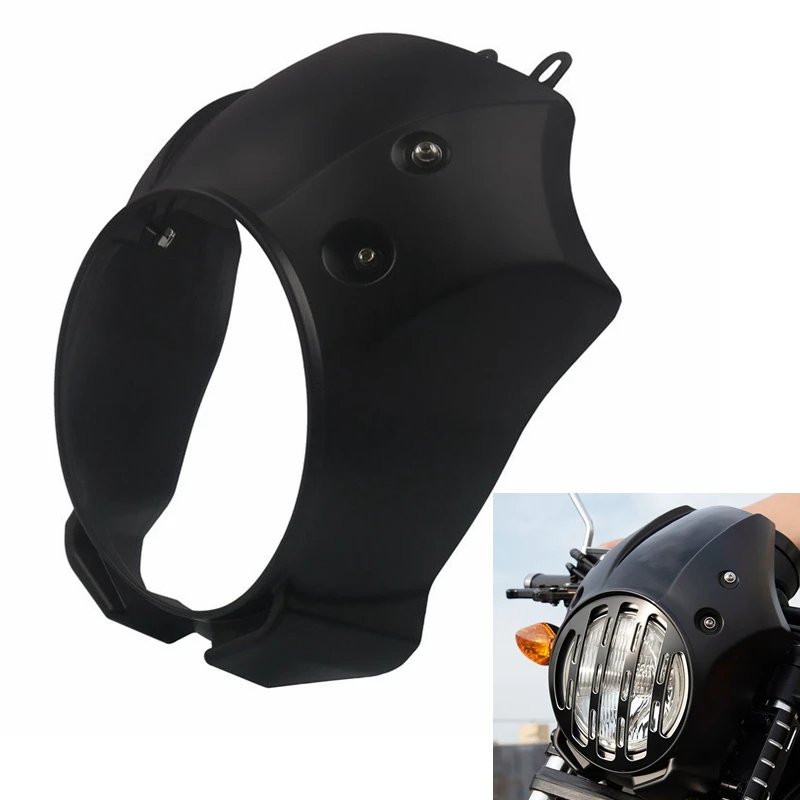 

Motorcycle Headlight Fairing Windshield Head light Fairing Cowl Mask For HONDA Rebel CMX 300 500 CMX300 CMX500 2017-2021