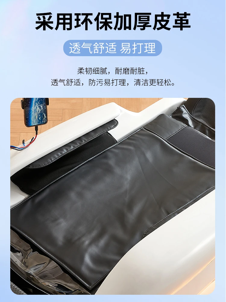 Electric massage shampoo bed, fully lying head treatment water circulation flushing bed, dedicated to hair salons