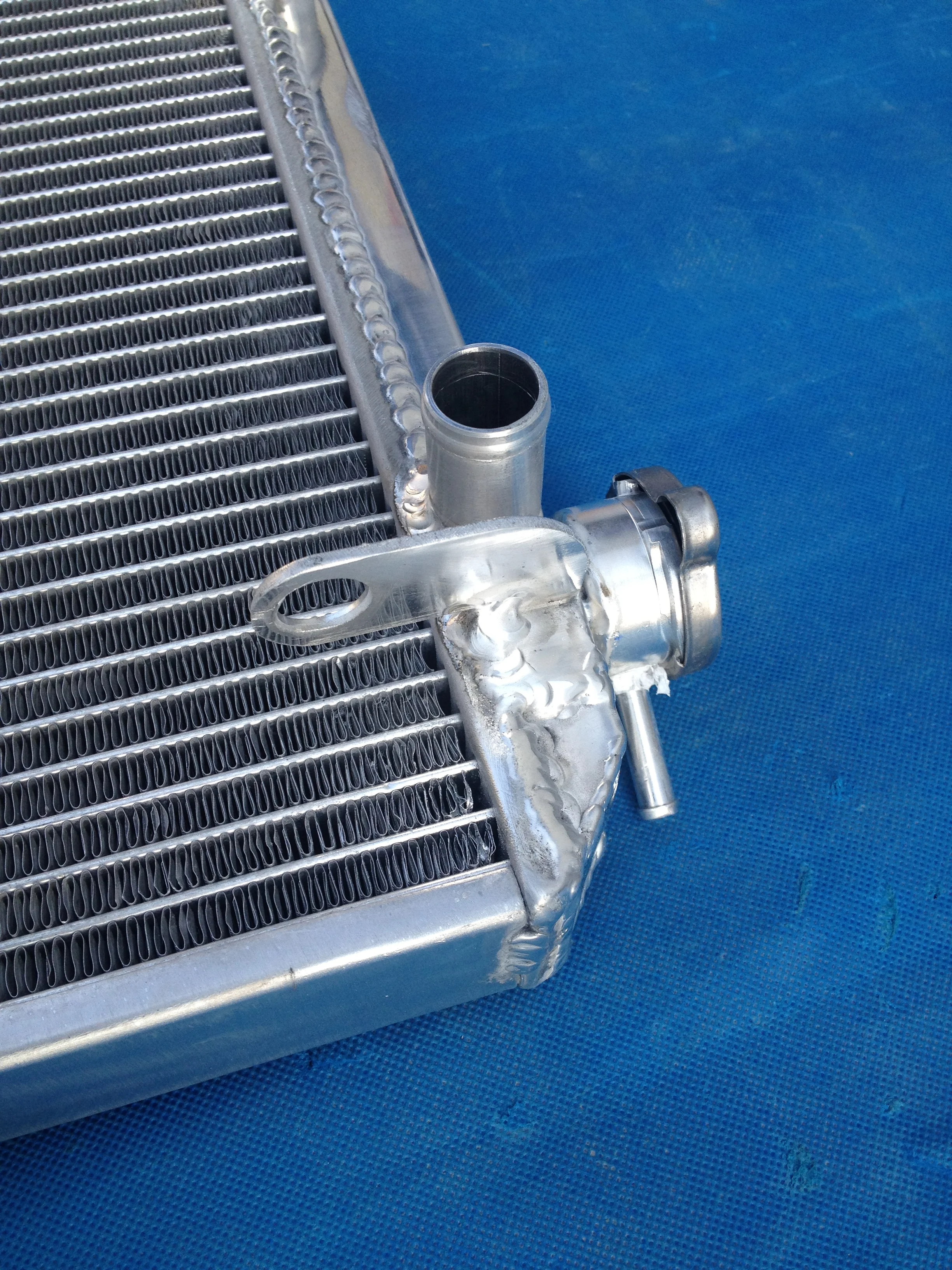 NEW TOP NO.1 all Aluminum Radiator For 1977 1978 Yamaha TZ750 TZ 750 durable 100% welding Cooler Cooling Coolant 77 78