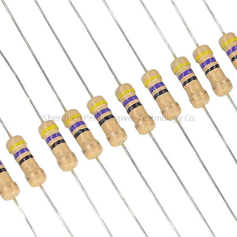 5000pcs 0.125W 1/8W Carbon Film Resistor 1 1.2 1.5 10 12 15 100 120 150 Ohm R K 5% 1R 1R2 1R5 10R 12R 100R 1K 10K 100K 0.1R-1M