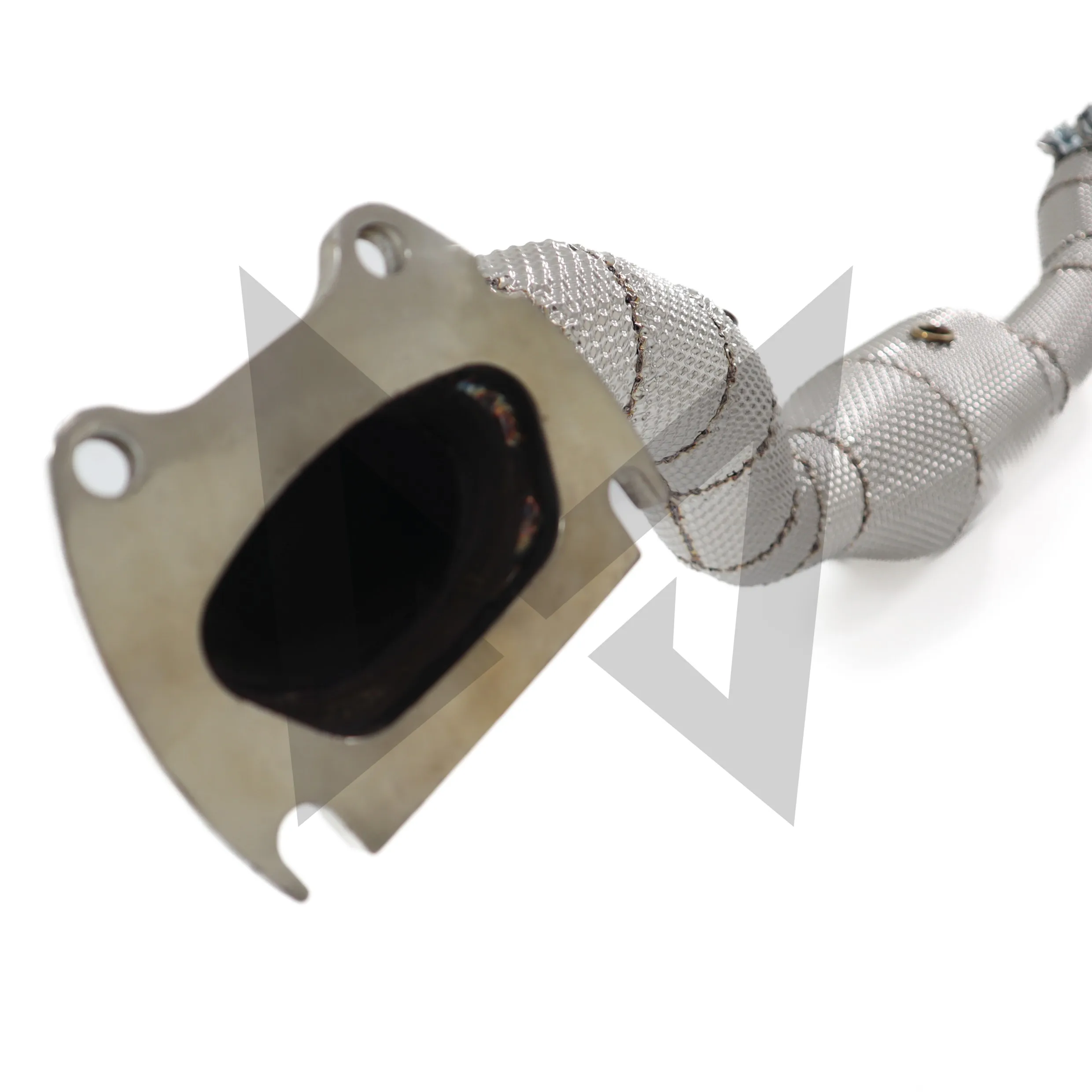 نظام عادم السيارة MANX لـ DODGE CHALLENGER 3.6L أنبوب سفلي محفز بدون قطة أنبوب عادم من الفولاذ المقاوم للصدأ أنبوب عادم الأداء #5