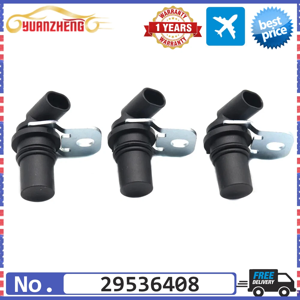 3PCS 29536408 NEW Car Input Output Transmission Speed Sensor For Chevrolet Silverado 2500 3500 GMC Sierra 2500HD 3500 2001-2015