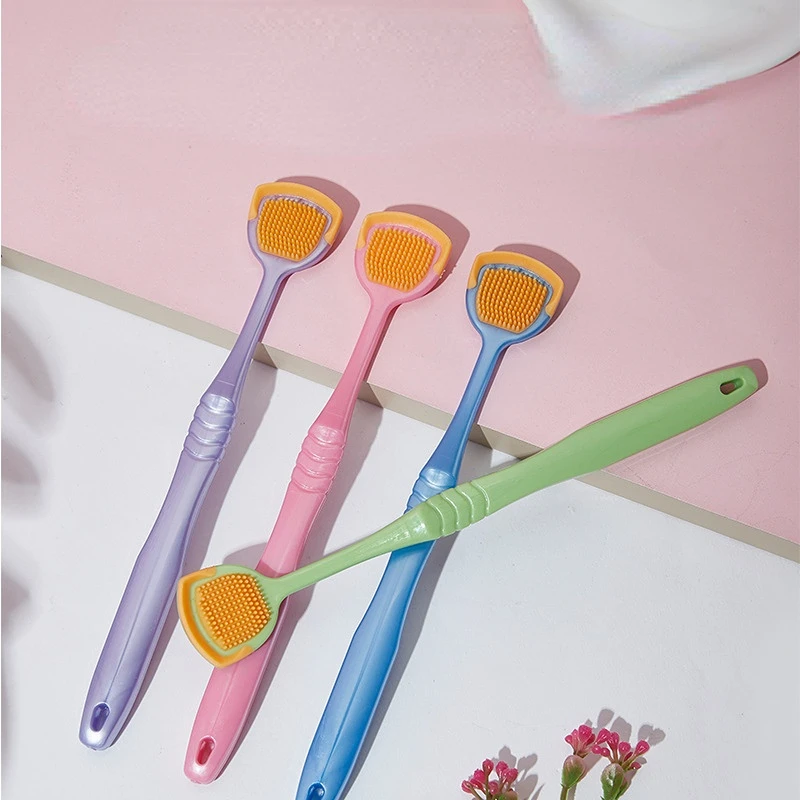 Oral Cleaning Brushes Hygiene Care Toothbrush Dirts Tongue Scraper Tongue Brush For Tooth Brush