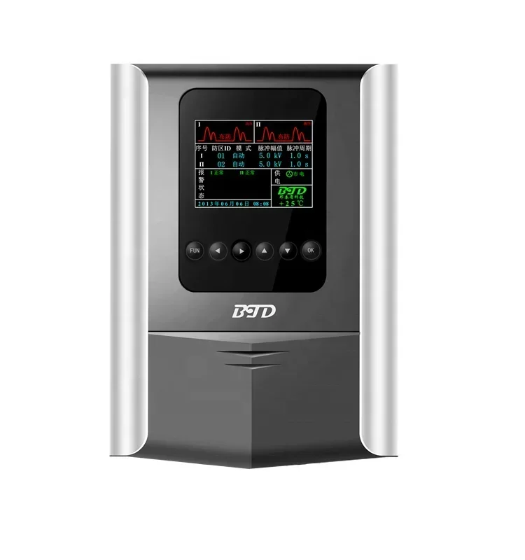 2026/BTD-EFII wall top electric fence Dual zones Plastic shell electric fencing energizer  security house