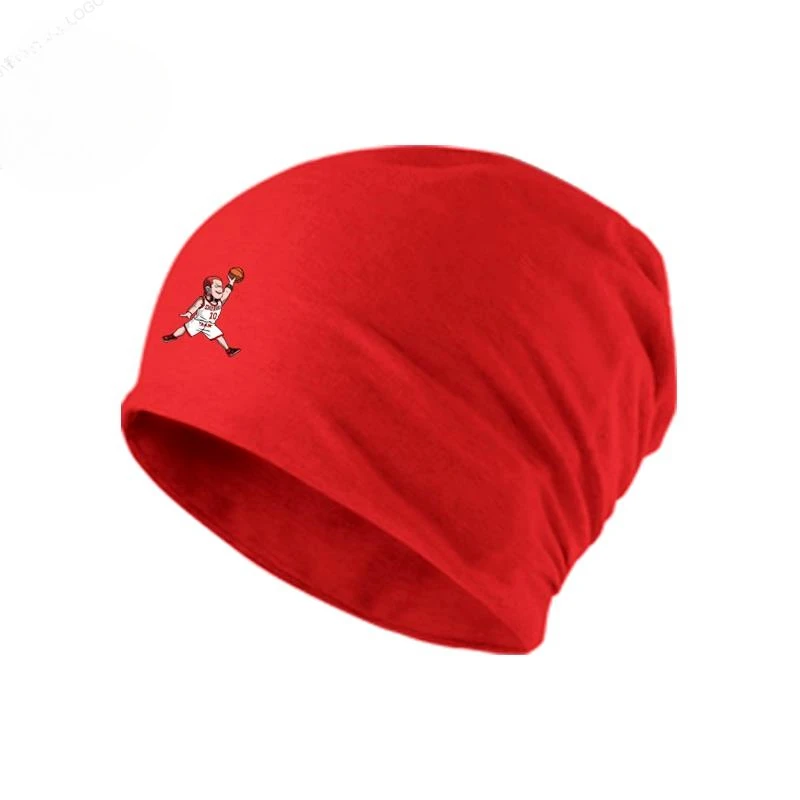 Novo slam dunk sakuragi hanamichi rukawa kaede personalidade criativa lenço chapéu outono e inverno moda quente cabeça envoltório chapéu