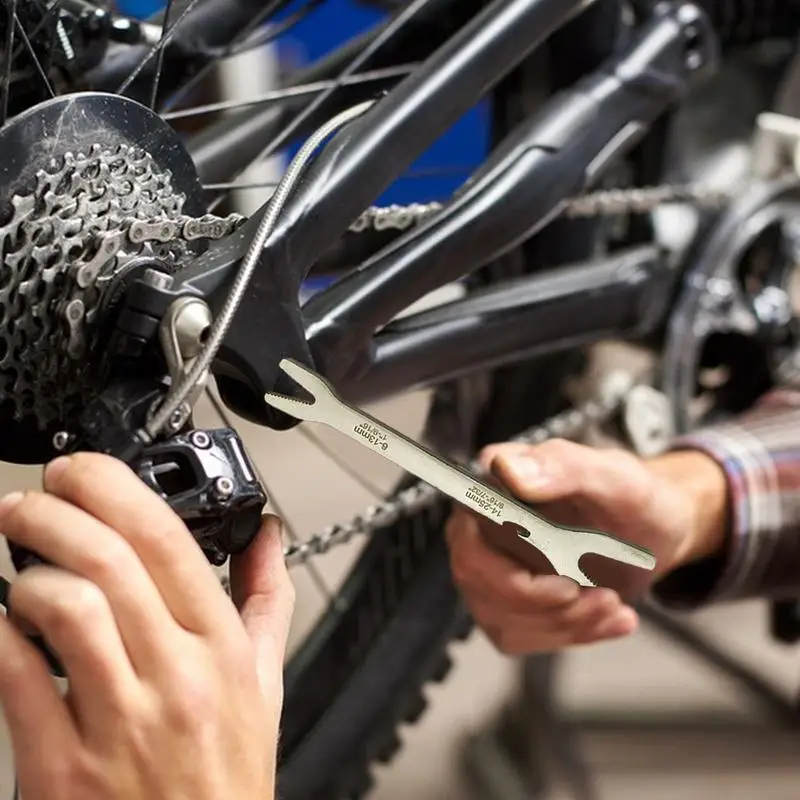 Chiave a Y strumento di riparazione a doppia estremità chiave a doppia estremità multifunzionale in acciaio ad alto tenore di carbonio a risparmio di sforzo per motocicletta da veicolo