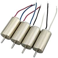 4Pcs Brushless Motor for Cheerson CX10 CX10A Hubsan H111 V646 V636 High Speed Replacement 6x12mm Motors for Mini Quadcopter Dron