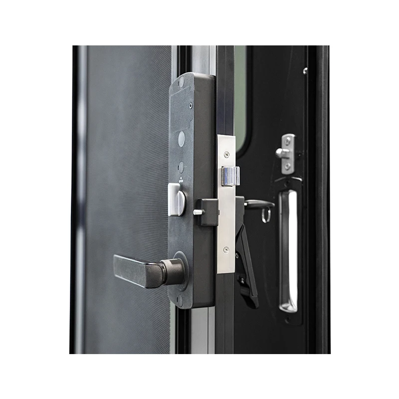 Airow auto Motorhome Trailer Aluminum Frame Australian Style RV Entry Door Caravan Door With Window view 4