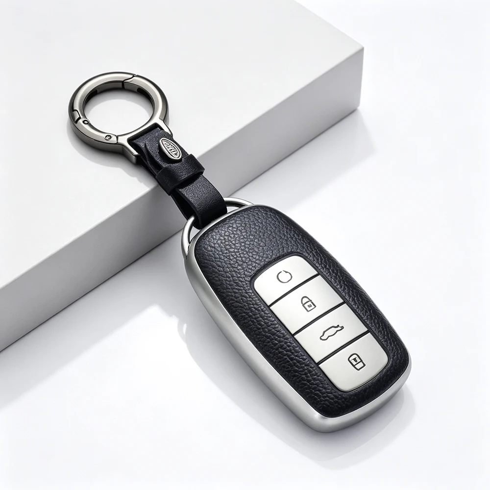TPU Car Key Case Cover Shell for Jaecoo J7 6 J8 for Chery Tiggo 7 4 8 Pro for Omoda 5 9 C5 C9 for EBRO S800 S700 KeyChain
