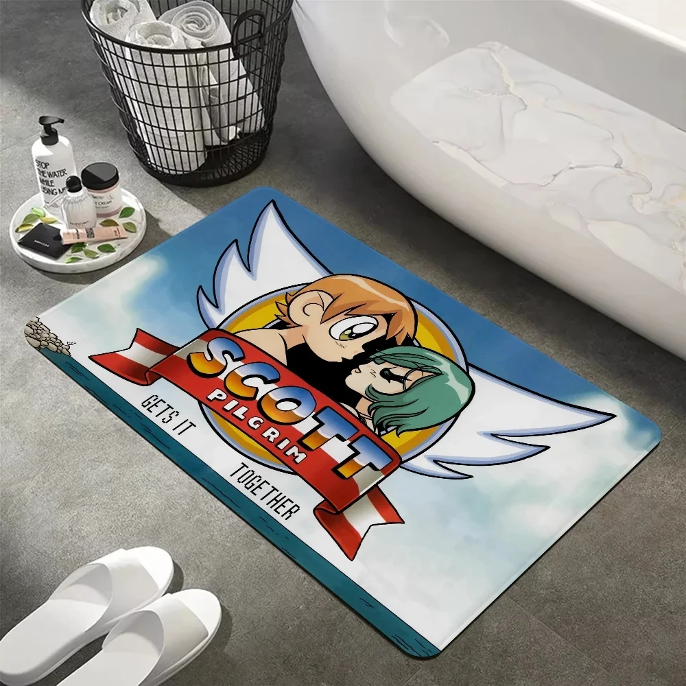 سكوت الحاج الكرتون دياتومي الأرض الكلمة حصيرة غرفة نوم دراسة مدخل المضادة للانزلاق الديكور السجاد ديكور المنزل