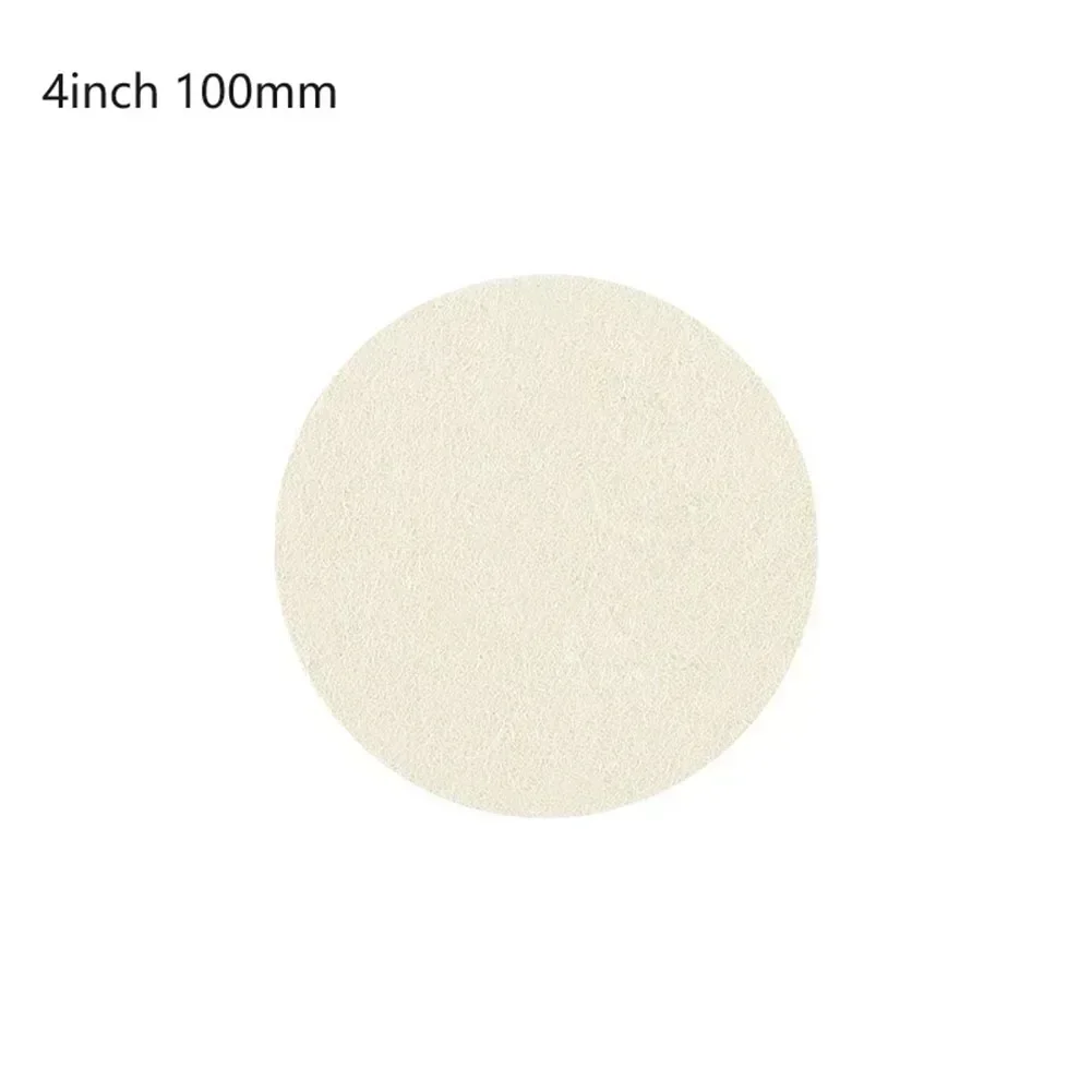 3/4/5/6/7/8 Inch Wool Felt Polishing Wheel Buffing Pads Angle Grinder Wheel Grinding Disc For Metal Marble Glass Ceramics